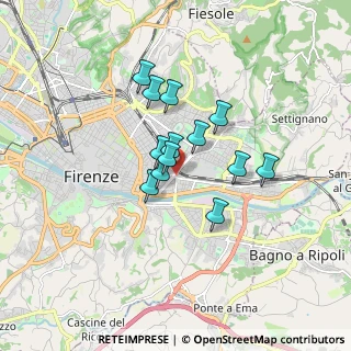 Mappa Via Aretina, 50136 Pontassieve FI, Italia (1.21462)