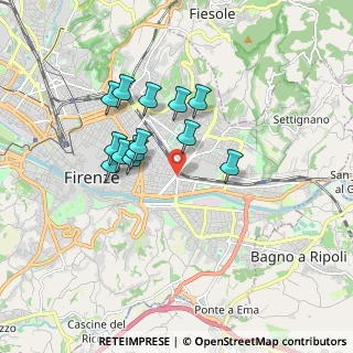 Mappa Via Aretina, 50136 Pontassieve FI, Italia (1.48769)