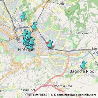 Mappa Via Aretina, 50136 Pontassieve FI, Italia (2.15846)