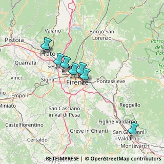 Mappa Via Aretina, 50136 Pontassieve FI, Italia (17.58091)