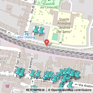 Mappa Via di S. Salvi, 50132 Firenze FI, Italia (0.09286)