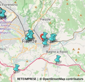 Mappa Via di S. Salvi, 50132 Firenze FI, Italia (5.7815)
