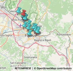 Mappa Via di S. Salvi, 50132 Firenze FI, Italia (5.472)