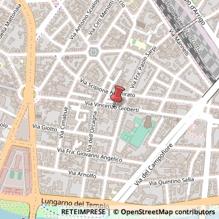 Mappa Via Vincenzo Gioberti, 33, 50121 Firenze, Firenze (Toscana)