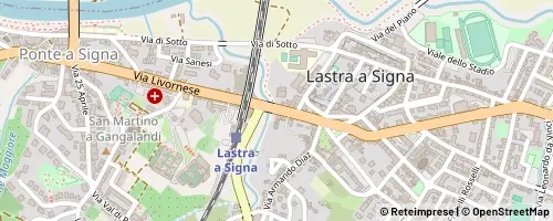 Mappa Lastra a Signa