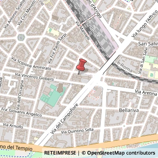 Mappa Via Scipione Ammirato, 9-13, 50136 Firenze, Firenze (Toscana)