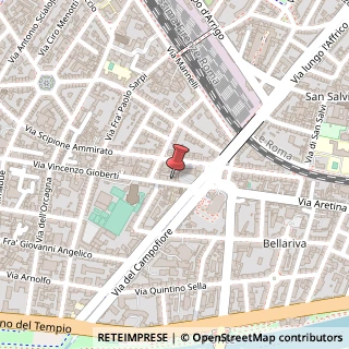 Mappa Via Vincenzo Gioberti, 2, 50121 Firenze, Firenze (Toscana)