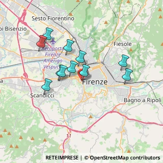 Mappa Via Giacomo Zanella, 50124 Firenze FI, Italia (3.26545)