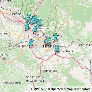 Mappa Via Giacomo Zanella, 50124 Firenze FI, Italia (7.2)