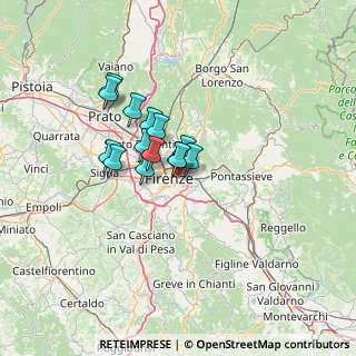 Mappa Via San Giovanni Bosco, 50136 Firenze FI, Italia (8.97214)