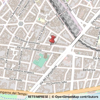 Mappa Via Scipione Ammirato, 21, 50136 Firenze, Firenze (Toscana)