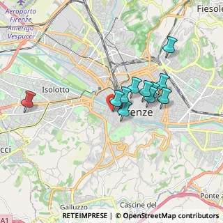 Mappa Via di Cestello, 50124 Firenze FI, Italia (1.48727)
