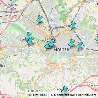 Mappa Via Sant'Onofrio, 50124 Firenze FI, Italia (2.64167)
