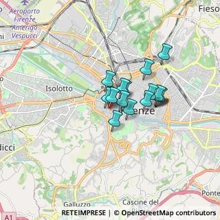 Mappa Via Sant'Onofrio, 50124 Firenze FI, Italia (1.18063)