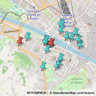 Mappa Piazza dei Nerli, 50124 Firenze FI, Italia (0.411)
