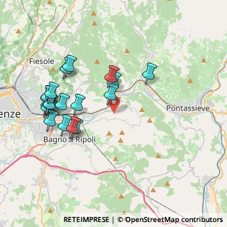 Mappa Via di Vallina, 50012 Vallina FI, Italia (4.22)