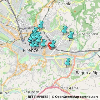 Mappa Via Frà Paolo Sarpi, 50123 Firenze FI, Italia (1.54667)