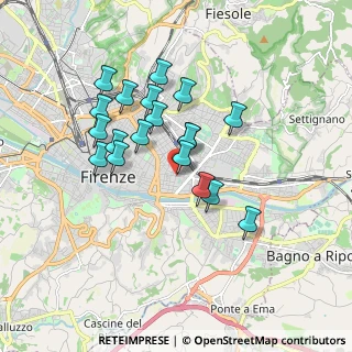 Mappa Via Frà Paolo Sarpi, 50123 Firenze FI, Italia (1.54684)
