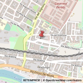 Mappa Via Domenico Comparetti, 64, 50135 Firenze, Firenze (Toscana)