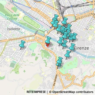 Mappa Via Benozzo Gozzoli, 50124 Firenze FI, Italia (0.927)