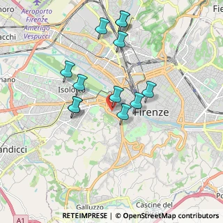 Mappa Via Benozzo Gozzoli, 50124 Firenze FI, Italia (1.7825)