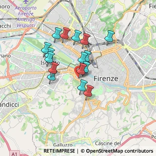 Mappa Via Benozzo Gozzoli, 50124 Firenze FI, Italia (1.4875)