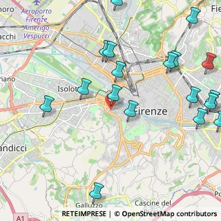 Mappa Via Benozzo Gozzoli, 50124 Firenze FI, Italia (2.81278)