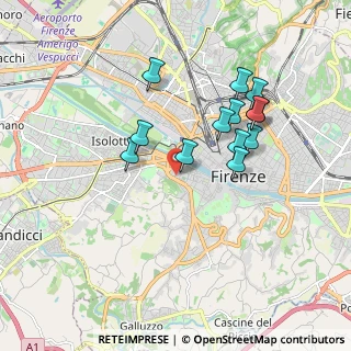 Mappa Via Benozzo Gozzoli, 50124 Firenze FI, Italia (1.67154)