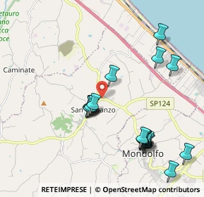 Mappa Via Volpella, 61039 San Costanzo PU, Italia (2.1605)