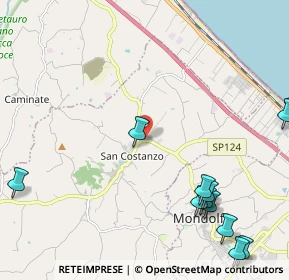 Mappa Via Volpella, 61039 San Costanzo PU, Italia (3.338)