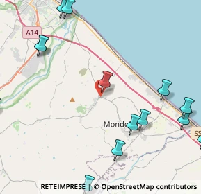 Mappa Via Volpella, 61039 San Costanzo PU, Italia (5.97571)