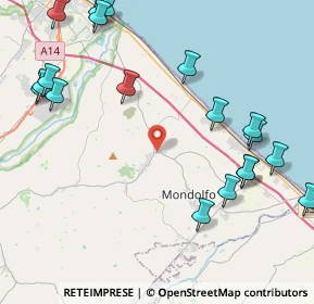 Mappa Via Volpella, 61039 San Costanzo PU, Italia (5.678)