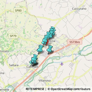 Mappa Via S. Francesco, 61030 Lucrezia PU, Italia (1.2985)