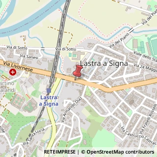 Mappa Via Livornese, 219, 50055 Lastra a Signa, Firenze (Toscana)