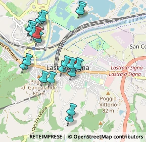 Mappa Via G. Bechi, 50055 Lastra a Signa FI, Italia (1.066)