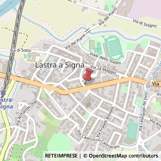 Mappa Via Livornese, 134, 50055 Lastra a Signa, Firenze (Toscana)