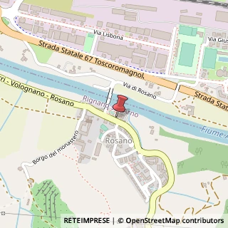 Mappa Via I° Maggio, 27, 50067 Rignano sull'Arno, Firenze (Toscana)