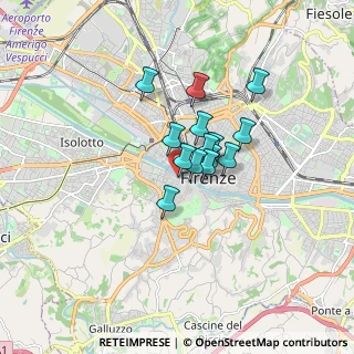 Mappa Lungarno Soderini, 50124 Firenze FI, Italia (1.06714)