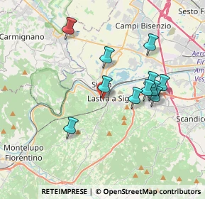 Mappa Via Leon Battista Alberti, 50055 Lastra a Signa FI, Italia (3.44)