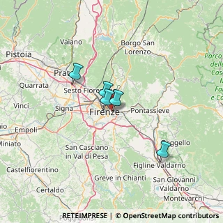 Mappa Via Lorenzo di Credi, 50136 Firenze FI, Italia (55.59273)