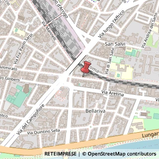 Mappa Via Vincenzo Chiarugi, 12A, 50136 Firenze, Firenze (Toscana)