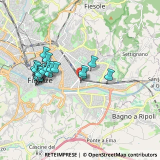 Mappa Via Lorenzo di Credi, 50136 Firenze FI, Italia (1.8975)