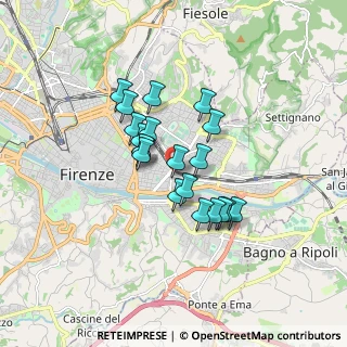 Mappa Via Vincenzo Chiarugi, 50136 Firenze FI, Italia (1.294)