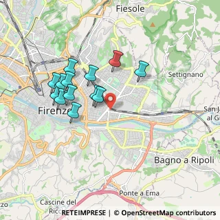 Mappa Via Vincenzo Chiarugi, 50136 Firenze FI, Italia (1.70154)