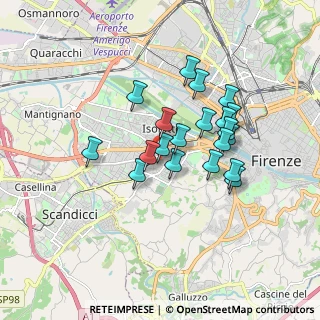 Mappa Via di Legnaia, 50143 Firenze FI, Italia (1.44)