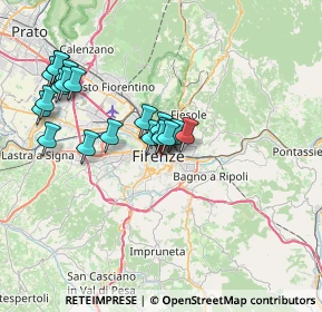 Mappa , 50122 Firenze FI, Italia (7.1315)