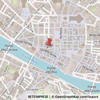 Mappa Via Porta Rossa, 69r, 50123 Firenze, Firenze (Toscana)
