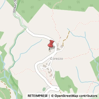 Mappa Strada Provinciale Val di Corezzo, 52010 Corezzo AR, Italia, 52010 Chiusi della Verna, Arezzo (Toscana)