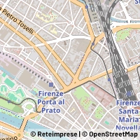 Mapa Firenze