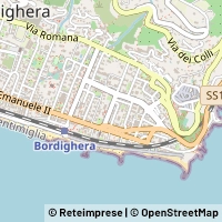 Mapa Bordighera